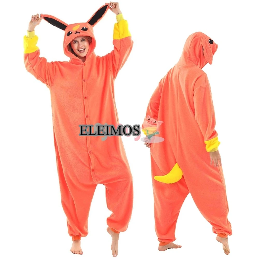 Halloween Onesie Cartoon Pajama For Adult Women Men Animal Kigurumis Pyjamas Homewear Cosplay Party Costume