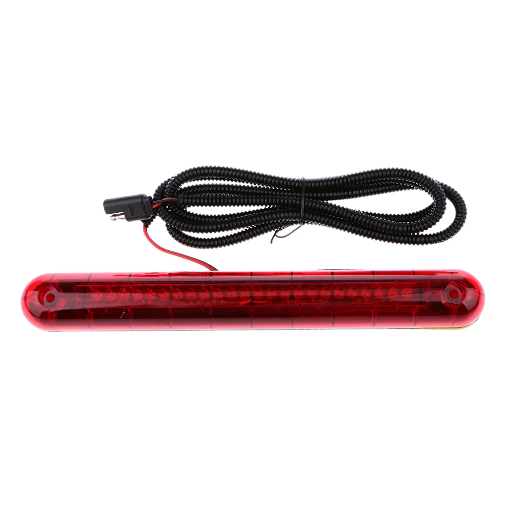 

24 LED 12V Car Third 3RD Brake Stop Tail Light Lamp-Red