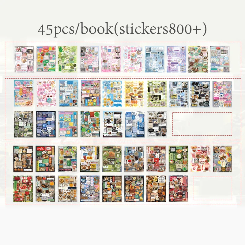 

Mr.Paper 3 Стиля DIY Канцелярские Наклейки 45 Шт. В Упаковке Для Скрапбукинга Чехол Для Телефона Фоторамка Альбом Бирка Украш...