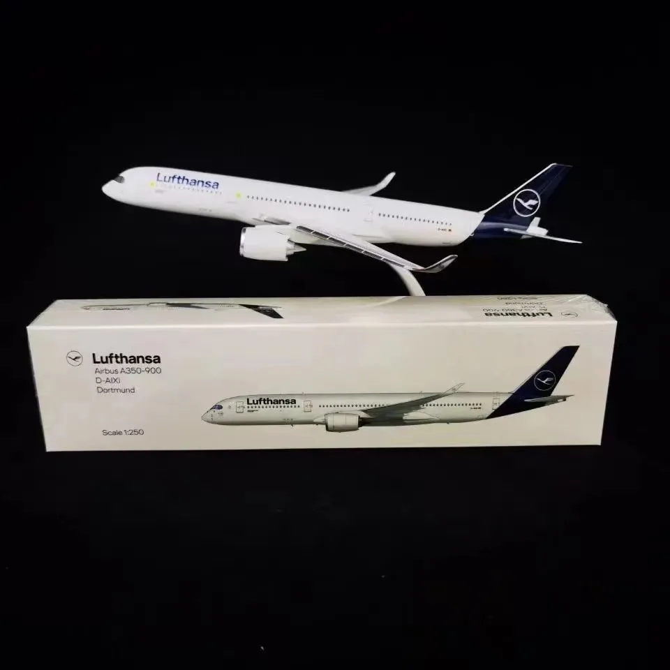 

Модель самолета Lufthansa, модель самолета 1:250 27 см, пластиковый, самолёт, сборка, самолёт, аэроплан, самолёт, авиакомпании Airbus 350 A350 Airlines