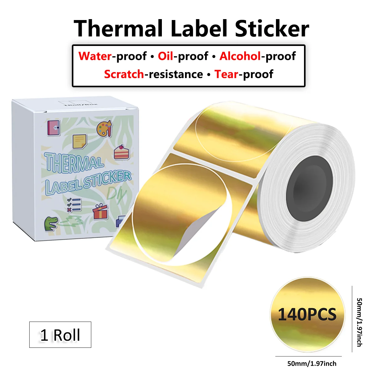 

Голографическая бумага для этикеток Phomemo