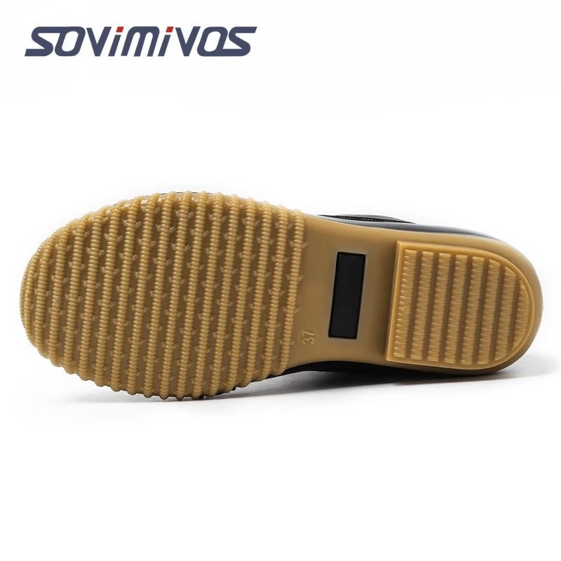 Womens Duck Boot | Waterproof Shell | Fur Lined Insulated Winter Snow Boot Winter Duck Boots Waterproof Lace Up Rain Duck Boots