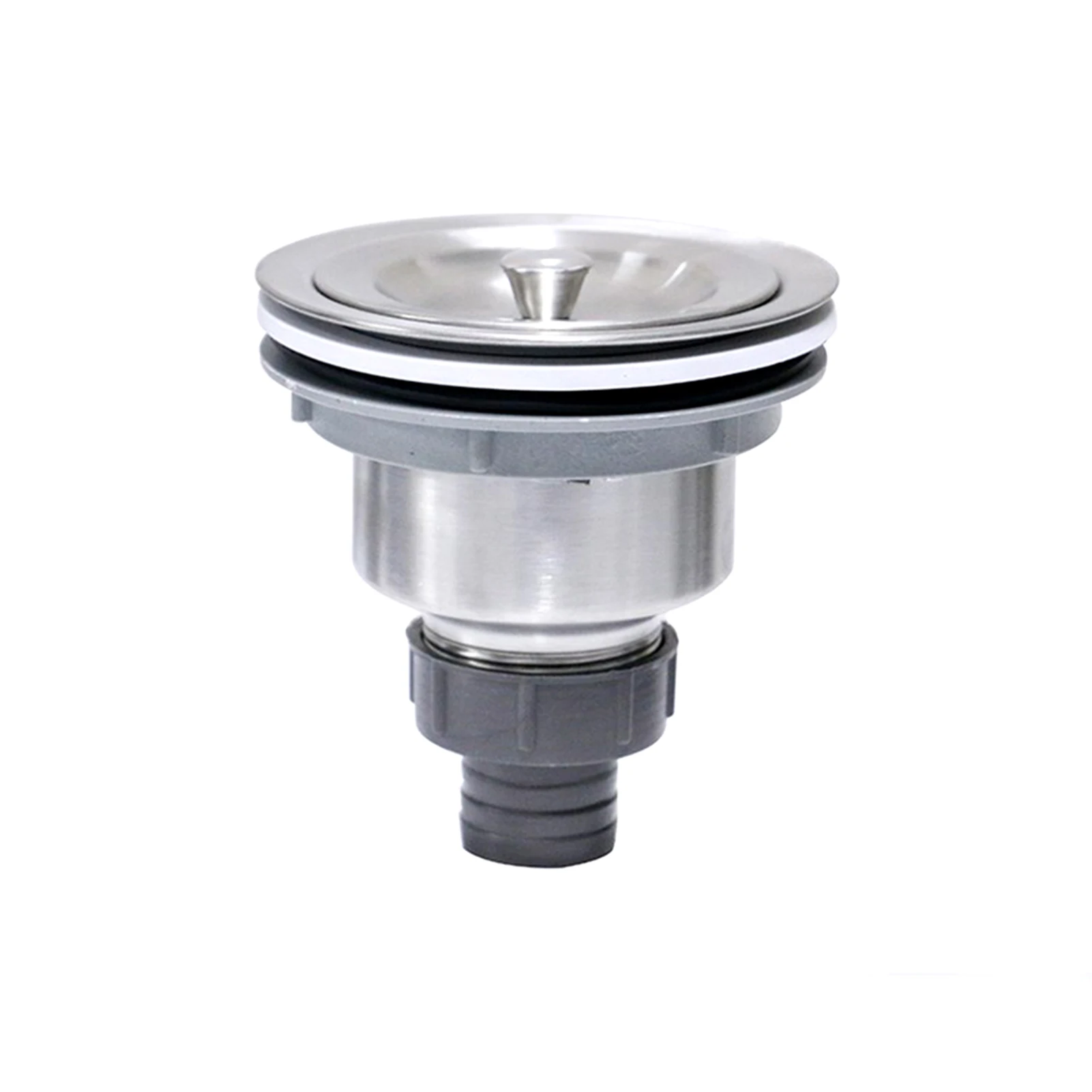

Removable Deep Stopper Easy Install Kitchen Accessories Stainless Steel Strainer Assembly Sink Drainer Sealing Lid Waste Basket