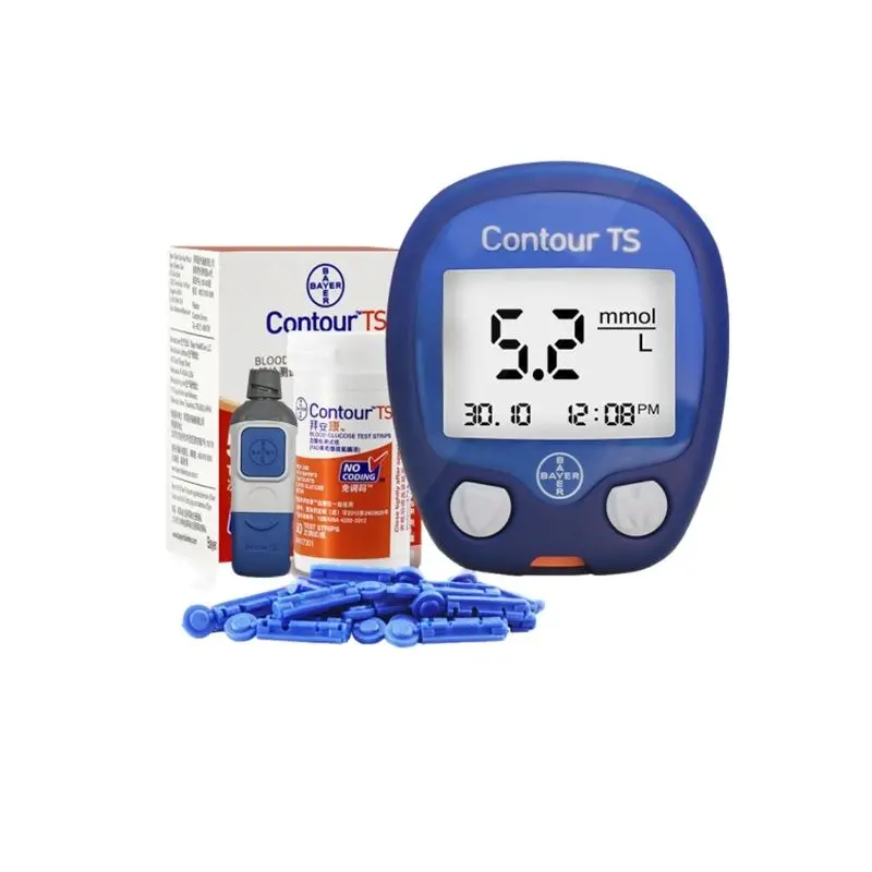 «Bayer Contour Blood Sugar Test Meter Test Strips Glucose Meter