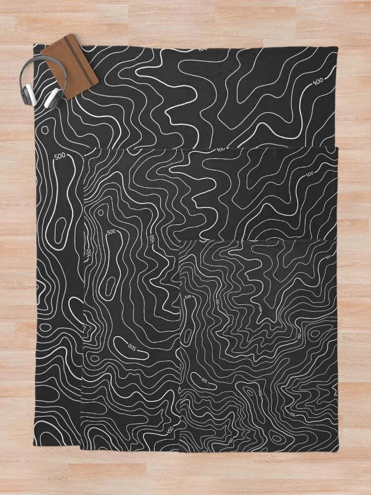 Топографическое одеяло милое пушистое декоративные одеяла