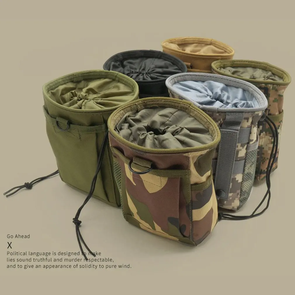 

New Outdoor Sports Multifunctional Tactical Bag Bag Accessory Portable Tactical Waist Bag Molle Recycling Bag Armygreen