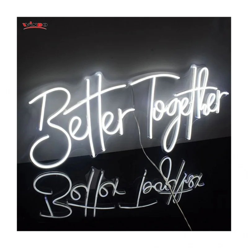 (Под заказ) winbo custom светодиодный неоновый знак drop neon sign Свадебный День Рождения