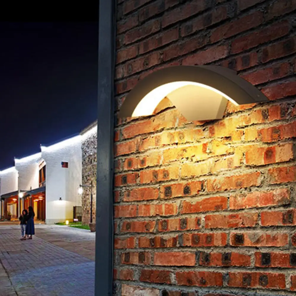 

Solar Lights Outdoor 15W LED Wall Lamp Acrylic Waterproof Garden Lighting Decor Outdoor Warm White Light For Street Corridor