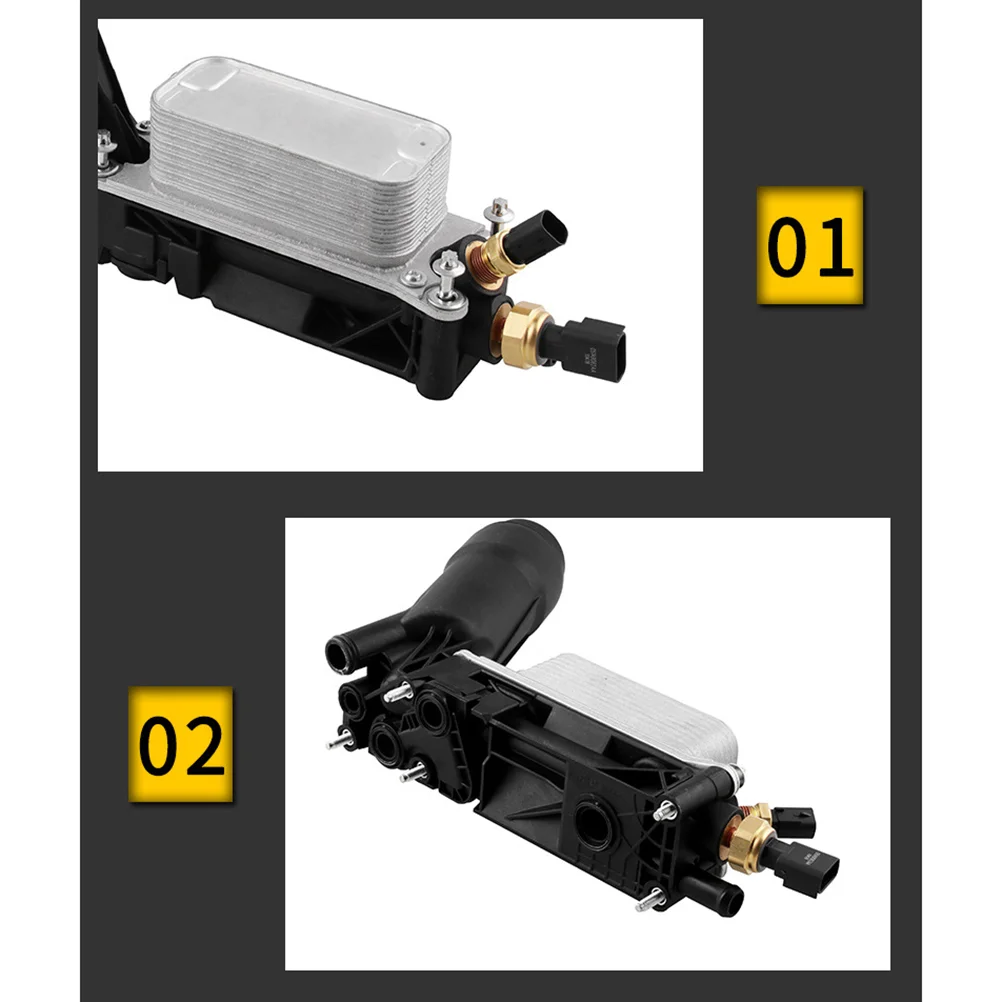 

1pc Car Filter Base Durable Auto Car Oil Cooling Filter Base Fuel Filter Base Accessory