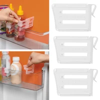 1pc refrigerator classified storage transparent partition board adjustable divider food storage rack separator in the kitchen