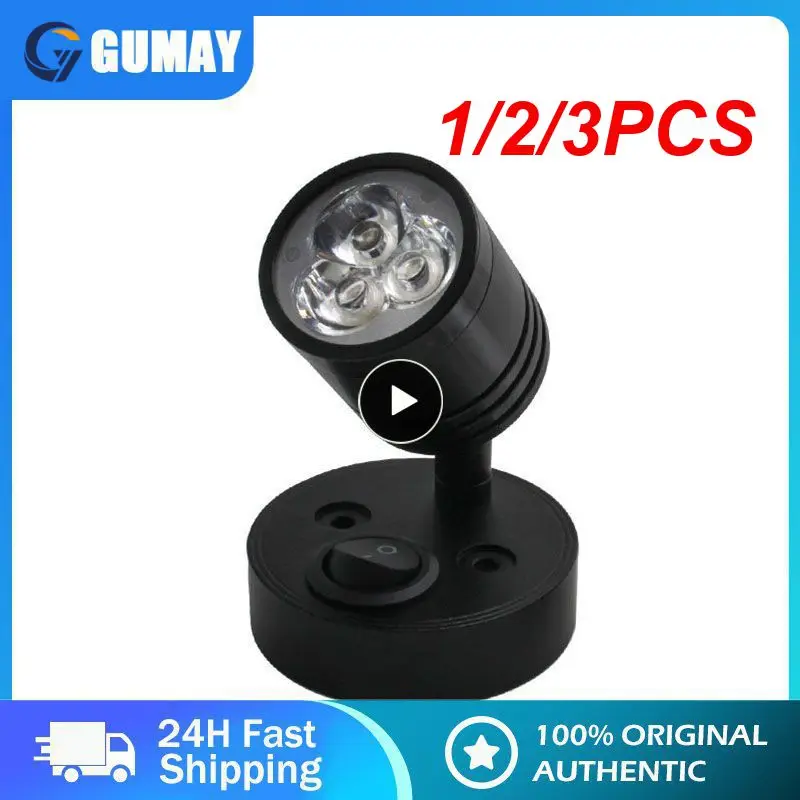 

1/2/3 шт., лампа для чтения в светильнике