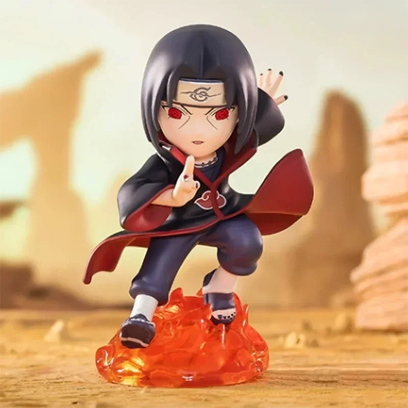 Фото POP MART NARUTO Ninkai Taisen Series: Коллекционные фигурки-сюрпризы (слепые коробки), милые украшения, декор для дома и рабочего стола, куклы для девочек №3
