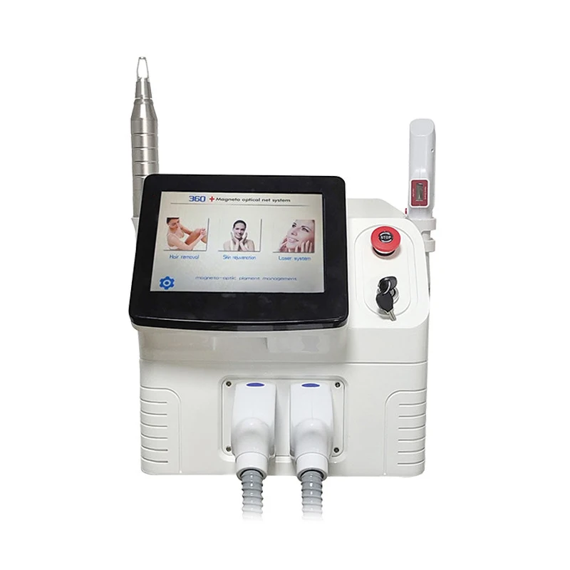 

2021 New Arrival DPL Hair Removal Machine Portable Picosecond Laser Machine 2 in 1 DPL Nd Yag Laser Tattoo Removal Machine