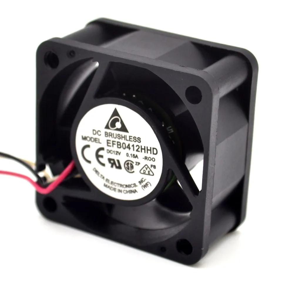 Фото Для Delta Three H3C 3600 5600 Switch S5500 4020 40 мм 4 см охлаждающий вентилятор 12 В 0.15A EFB0412HHD №4
