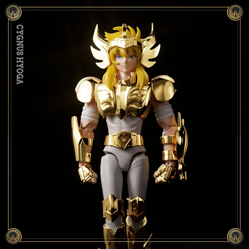 Фото BLOKEES Новая модель-конструктор Saint Seiya Beyond Edition: Фигурка Cygnus Hyoga -EX, собранная модель, коллекционный подарок №3