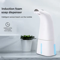 400ml automatic sensor soap despenser usb charging battery foam soap dispensers wash machine soap dispenser bathroom accessories