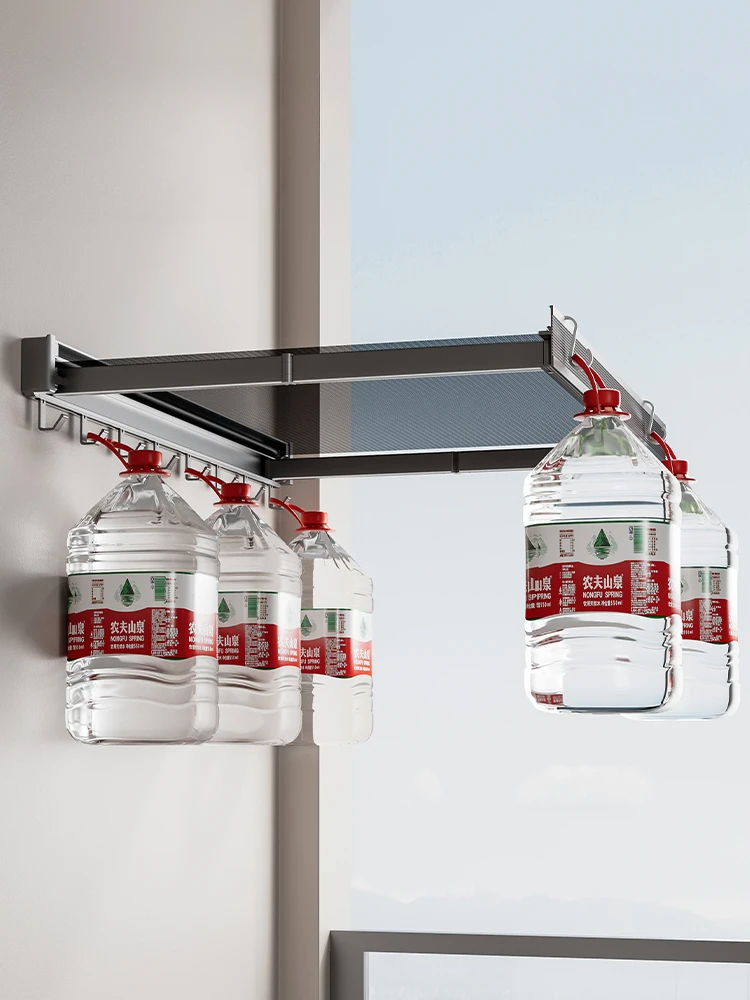 Невидимая Складная Выдвижная вешалка для банных полотенец аксессуары дома полка