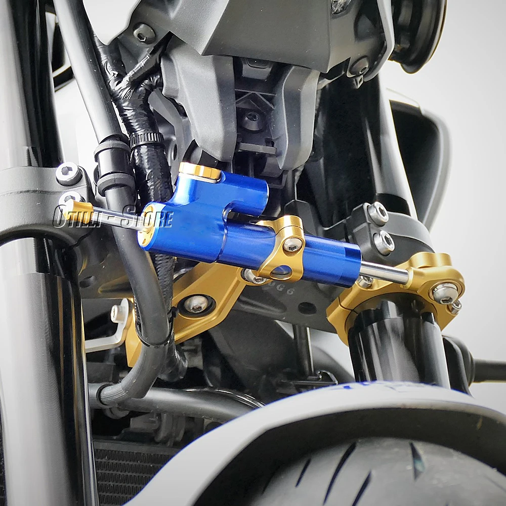 Для YAMAHA XSR 900 XSR900 xsr xsr900 2022 Новое искусственное углеродное волокно демпфер