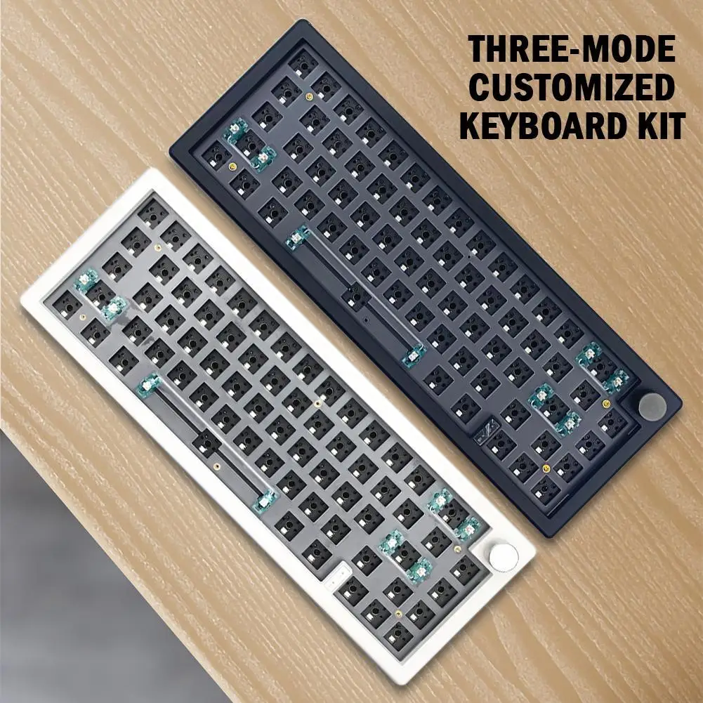 Клавиатура GMK67 Механическая с RGB-подсветкой, Bluetooth 2,4G, 3 режима