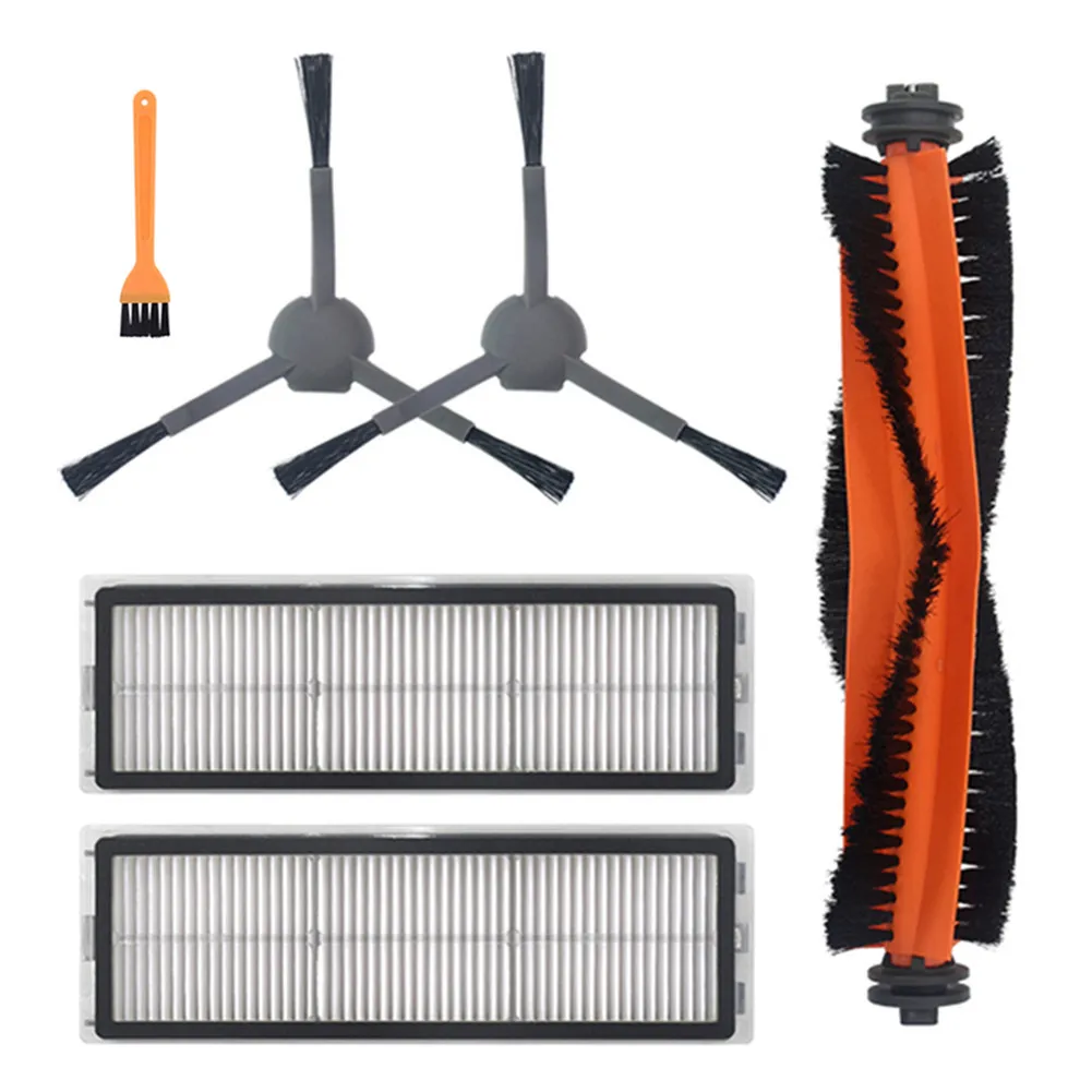 

6pcs Roller Brush Side Brushes Filters Cleaning Brush Kits For Dreame Bot Z10 Pro L10 Plus Robotic Vacuum Cleaner Accessories