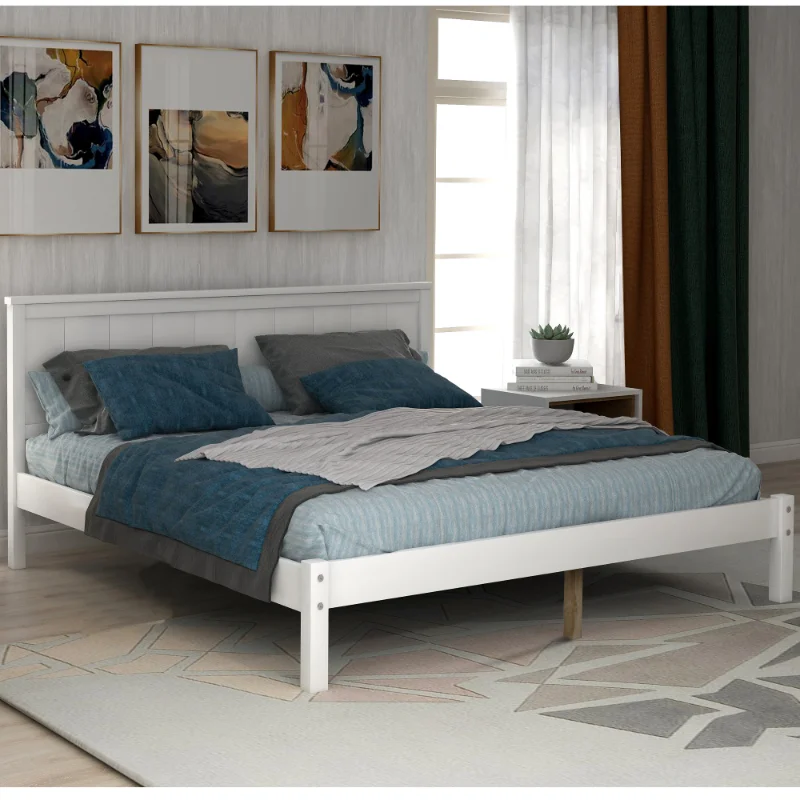 

Платформа для кровати с изголовьем кровати подставка для деревянных полос не требуется пружина коробки полная белая (старый Артикул: WF191419AAK)