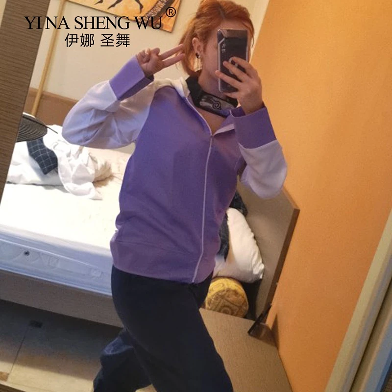 Аниме Hyuga Hinata шипудэн поколение куртка женская одежда Хэллоуин карнавальные