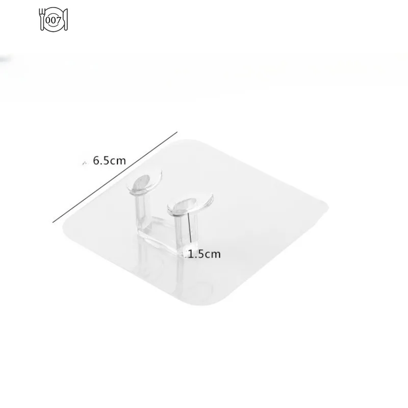 Настенный крючок для хранения 1/2/4 шт. без отверстий держатель розетки питания