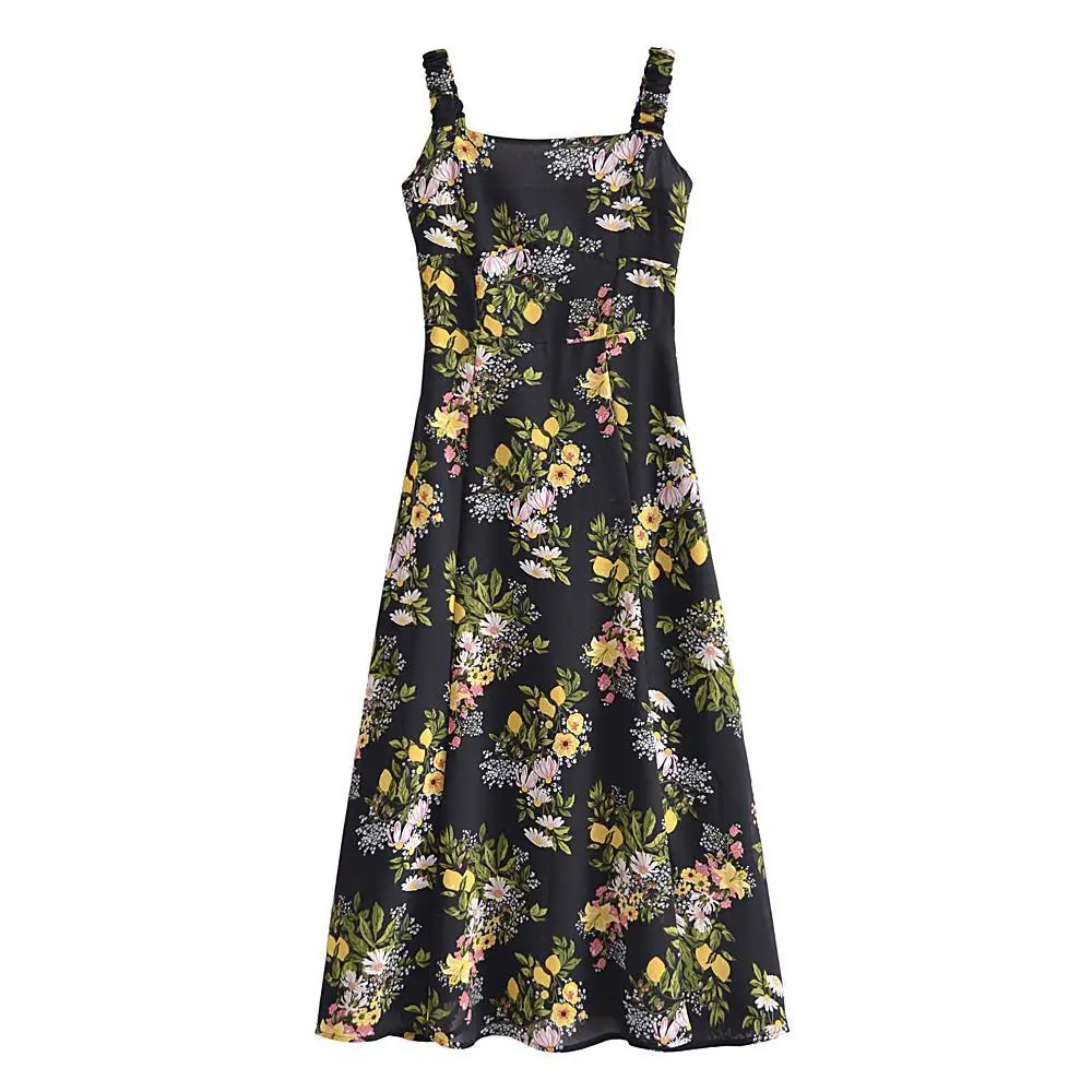 

2022 Brand Good New Spring Summer Women Female Sexy Polyester Dress Outwear