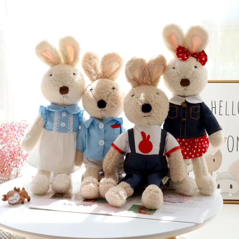 Одежда для куклы 1PC подходит для плюшевых игрушек Le Sucre Rabbit размером 30 см/45 см/60 см. Комплект платьев для домашних игр и аксессуары для кукол BJD. Девочкам в подарок.