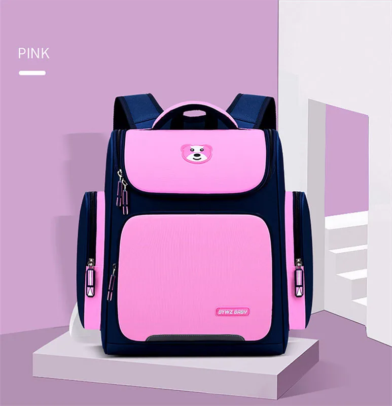 OSLD 2022 New Waterproof Nylon Children School Bags for Boys Girls Kids Large Capacity Bag Student Primary Backpacks