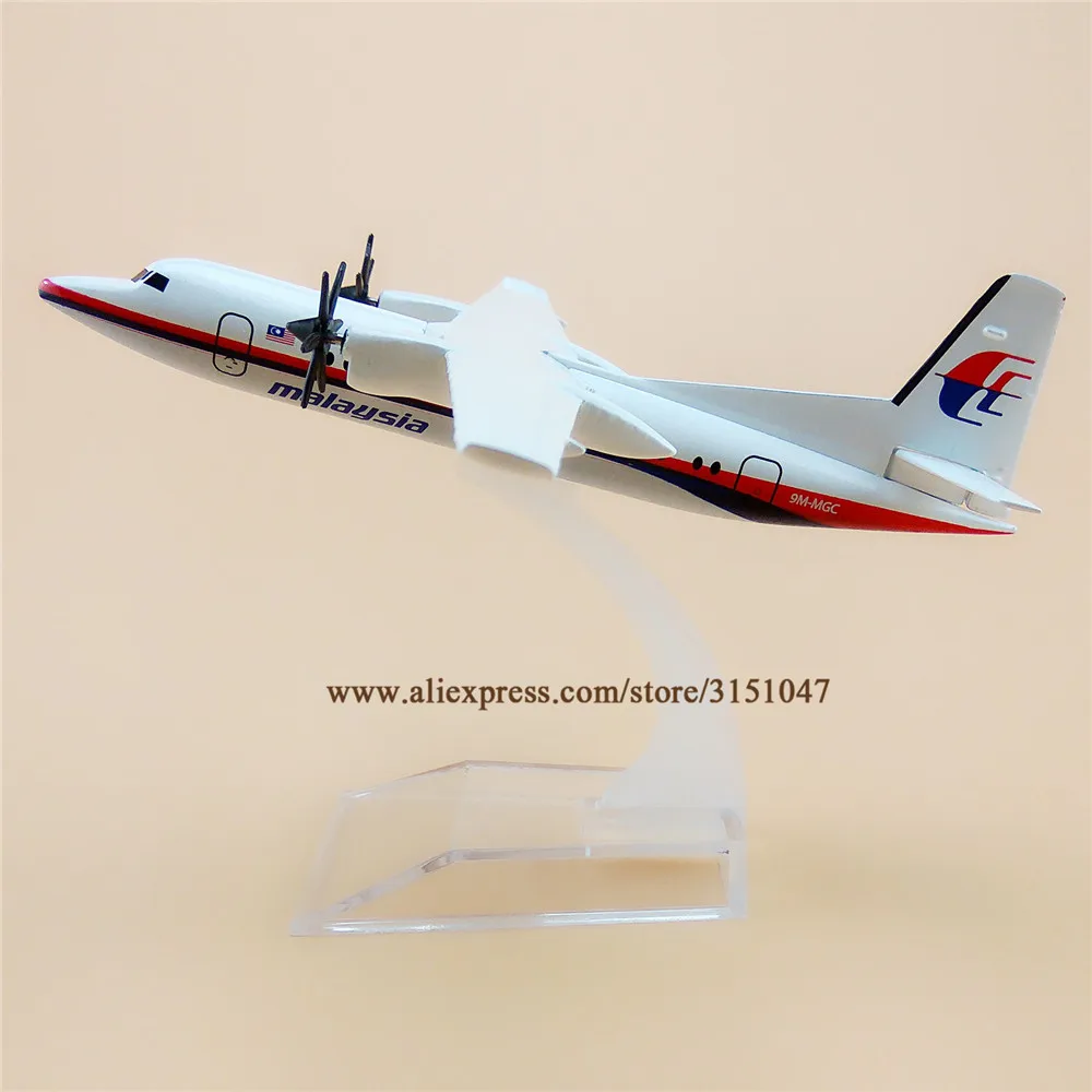 

16 см Φ Fok Fokker 50 Телефон металлическая модель летательного аппарата