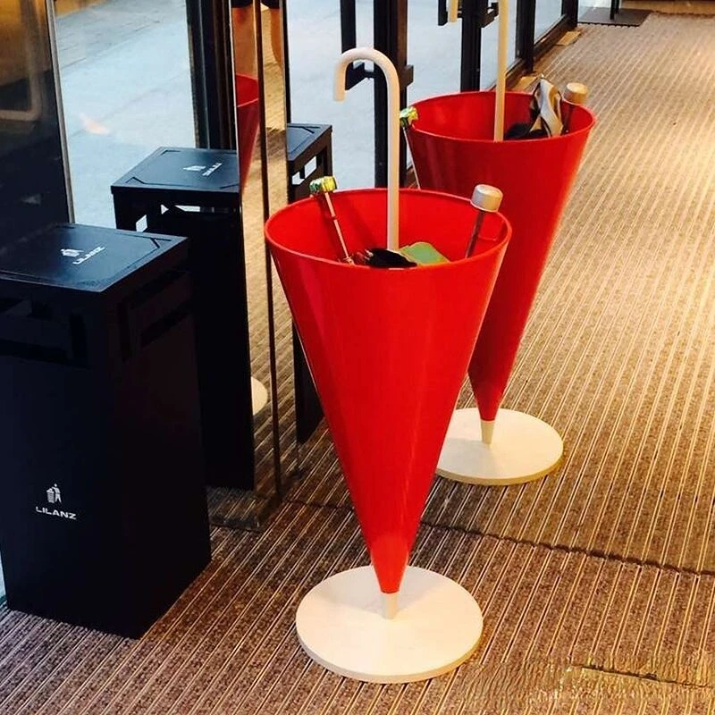 

Metal Bucket Home Umbrella Stand Luxury Baseliving Room Storage Designer Iron Umbrella Holder Outdoor Paragueros Merchandises