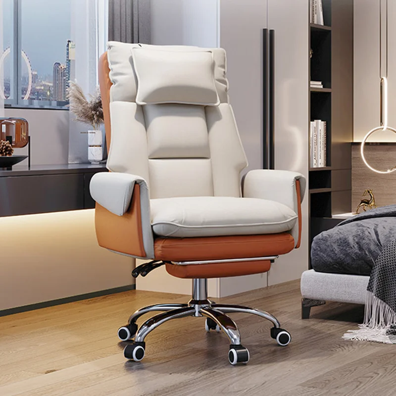 

Comfortable sofa office chair, gaming chair, computer chair leather ecutive chair backrest with footrest reclining swivel chair