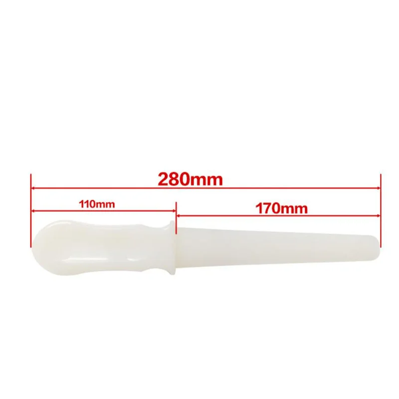 

Tire Raking Machine White Plastic Crowbar Rocker Bar Tire Disassembling Machine Accessories Wheel Hub Block Shovel