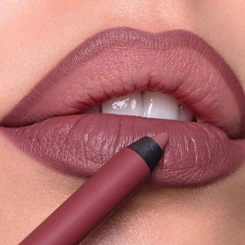 Sexy Red Contour Tint Lipstick Pen Lasting Non-stick Cup Lipsticks Moisturising Lips Cosmetics