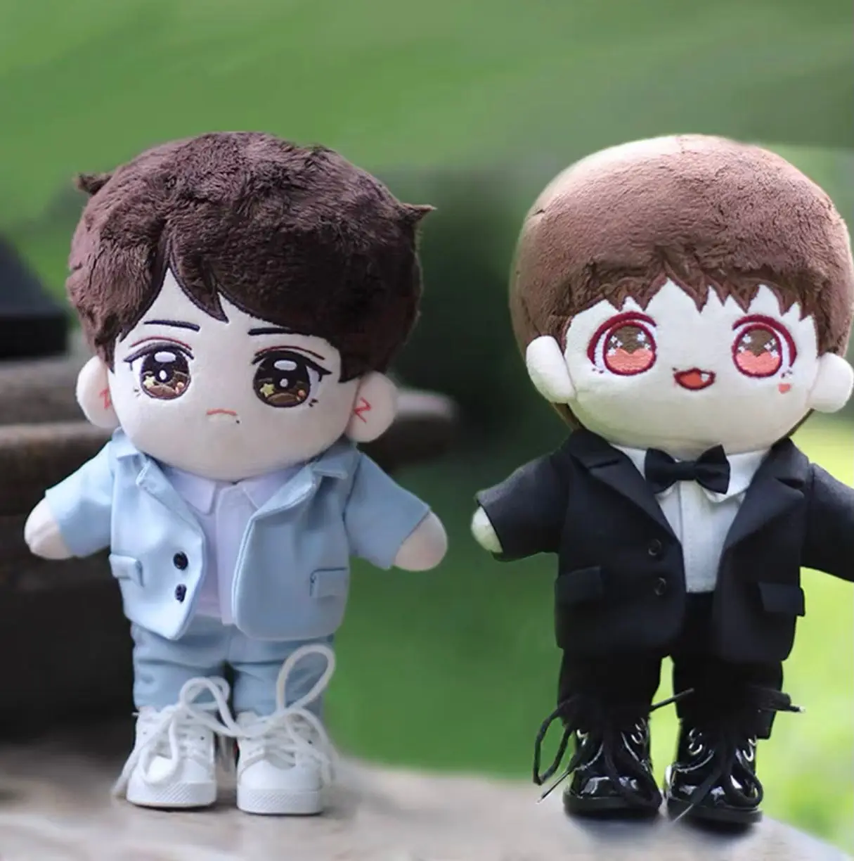 

20CM tie jacket 20cm cotton doll clothes plush doll clothes set