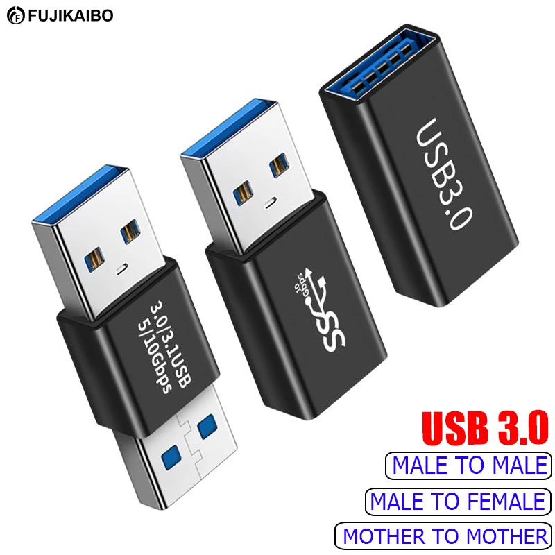 Переходник USB 3 0 на адаптер 5 Гбит/с Gen1 Папа-папа мама конвертер SSD HDD удлинитель