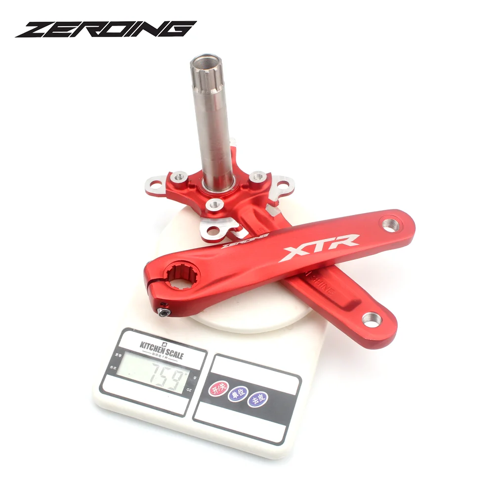 Велосипедная коленчатая звезда ZEROING 104BCD из алюминиевого сплава с нижним