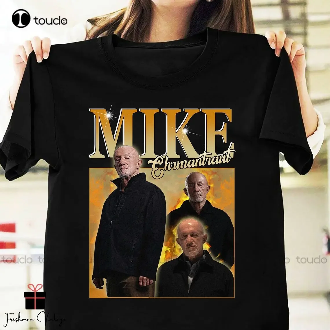 Винтажная футболка Mike Ehrmantraut рубашка Fan из сериала Во все тяжкие подарок на заказ