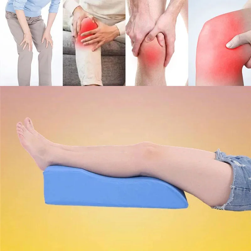 Yavaş ribaund bellek köpük bacak Raiser yastıklar yumuşak taşınabilir bacak ağrı kesici destek minderi S şekli masaj desteği vücut yastığı