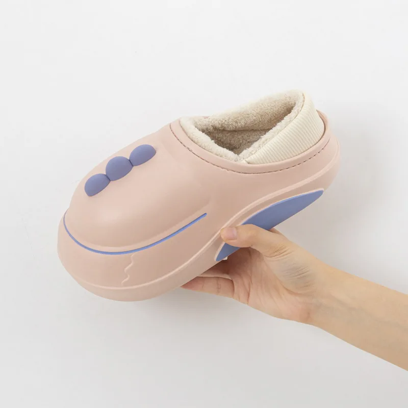 Winter Women'S Plush Shoes Cartoon Dinosaur Funny Slides Fashion Warm Home Shoes Furry Sandals Sneakers Light Sports Slippers