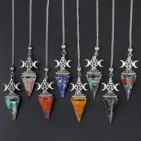 Хрустальный камень-маятник