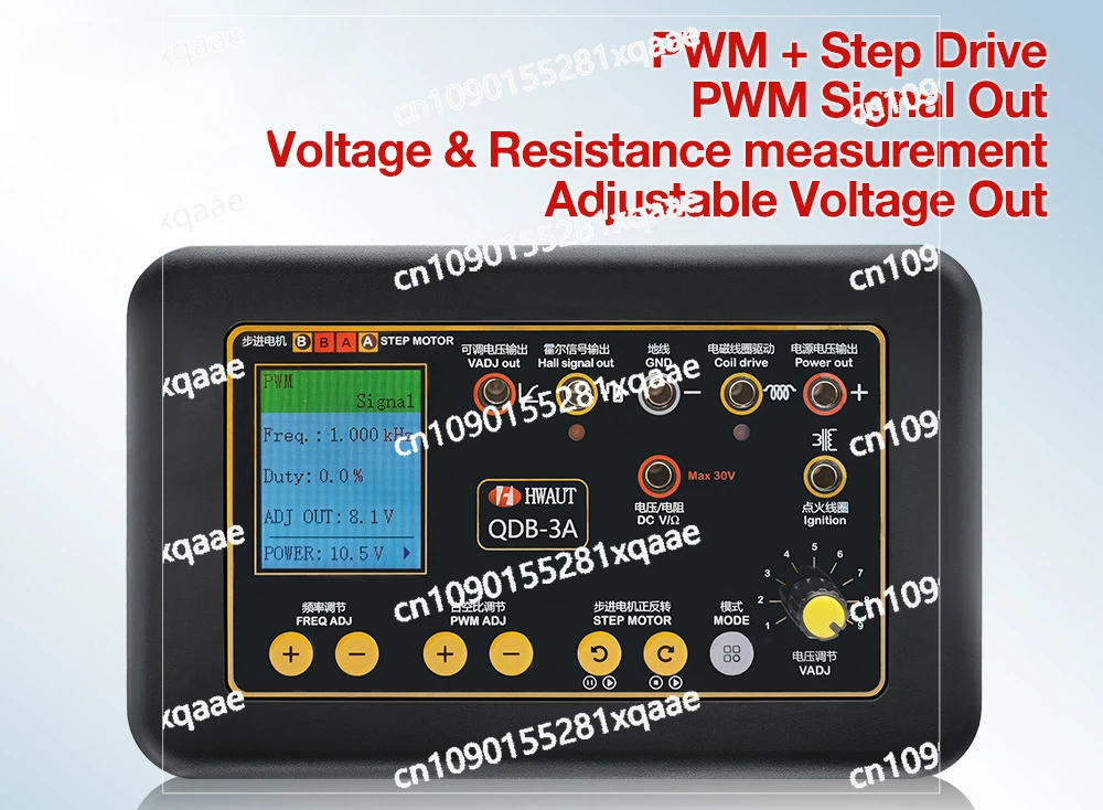 QDB-3A Автомобильный тестер катушки зажигания клапан шагового двигателя