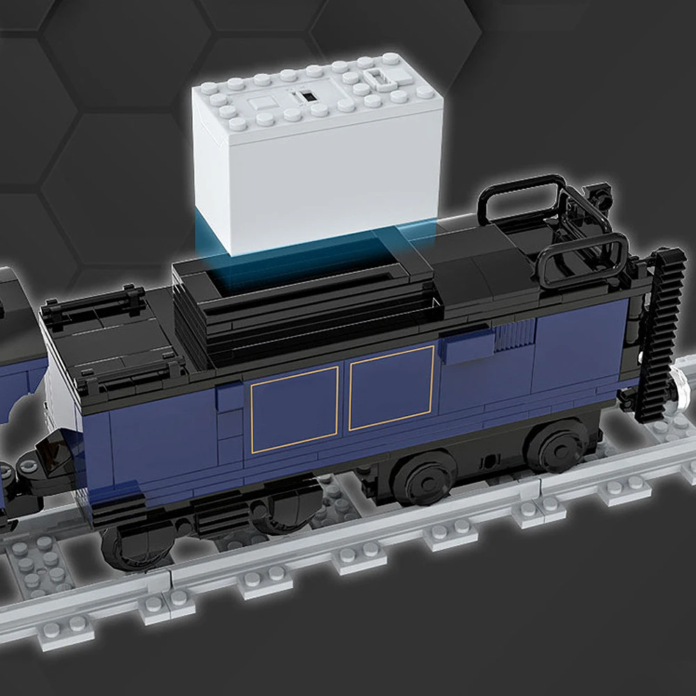 Dongfang Zhengqi Технический Поезд MOC Модуль Строительные Блоки Набор - Развивающие