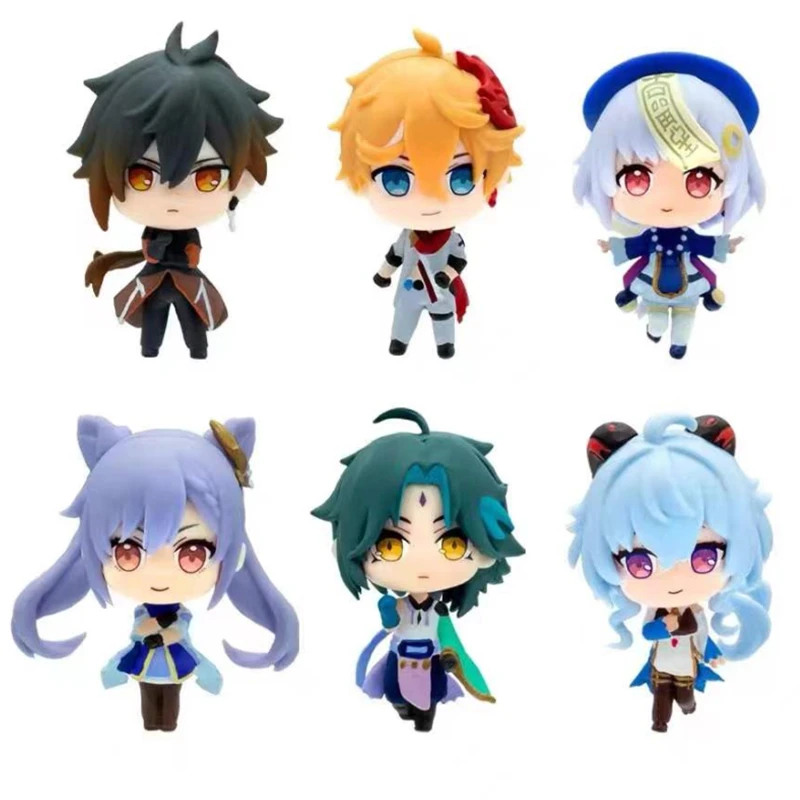 

BUSHIROAD Genuine Figure Game Genshin Impact Cosplay Diy Statue Halloween Anime Figure Action Model Figurals Brinquedos Toys