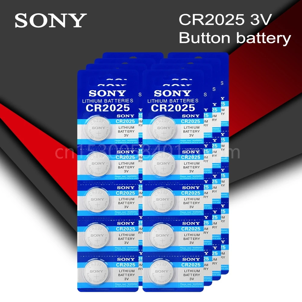 

Оригинальные Литиевые Батарейки SONY Cr2025, 3 в, для шкалы веса