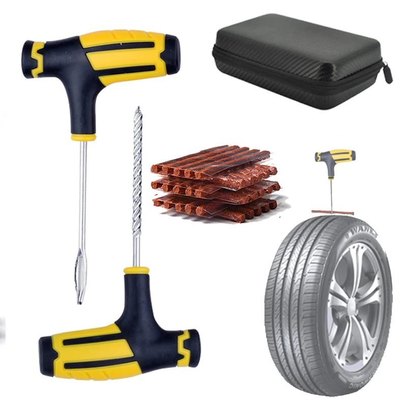 Набор для ремонта автомобильных шин инструменты прокола аварийные проколы