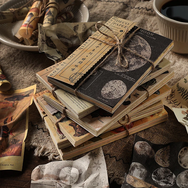 

Винтажный набор из 60 листов для иллюстраций, коллажей, дневников, скрапбукинга, дневника, планера, рукоделия, фотобумага