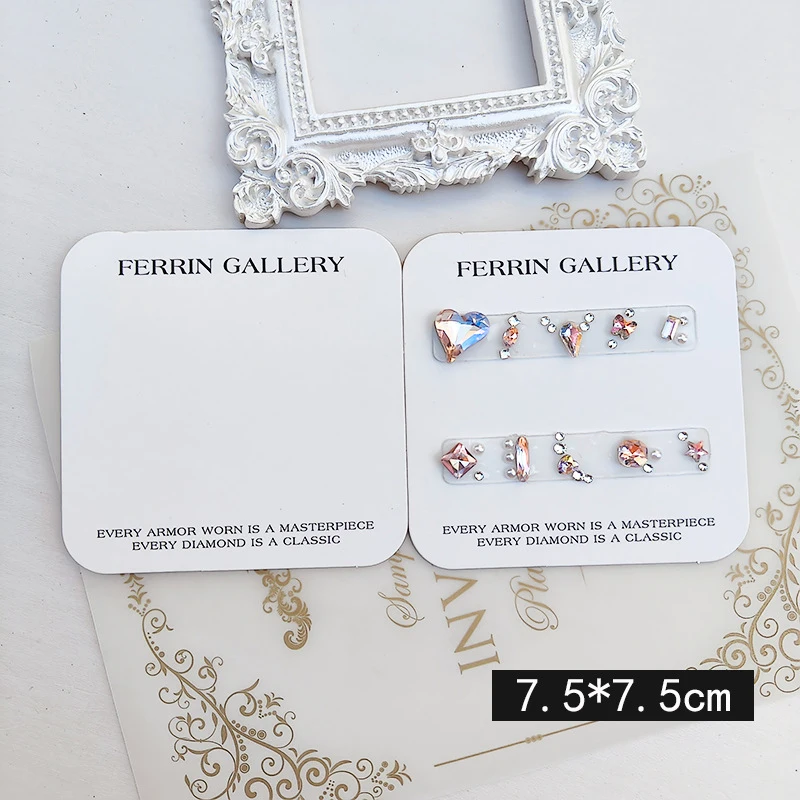 10 шт. маникюрные витрины для упаковки ногтей