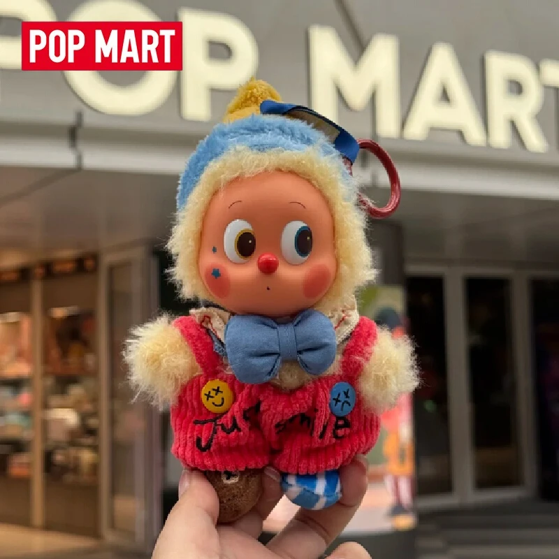 Фото POPMART Why So Serious Series слепая коробка подвески фигурка милый пламя клоун фигурка подарки на Хэллоуин Dimmo Labubu слепая коробка №4